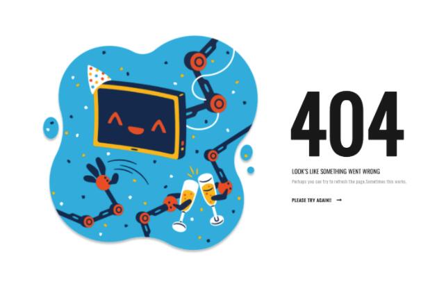 404页面模板下载